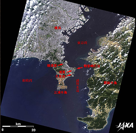 三浦半島とその周辺