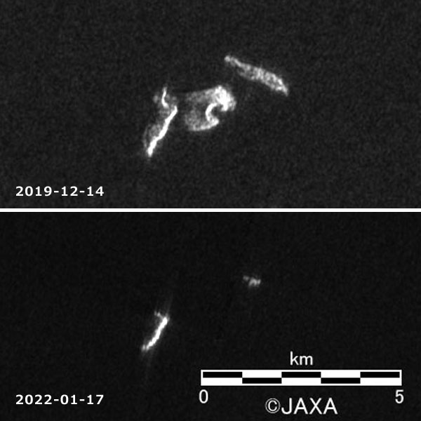 トンガ火山島噴火に関する衛星観測について サムネイル画像